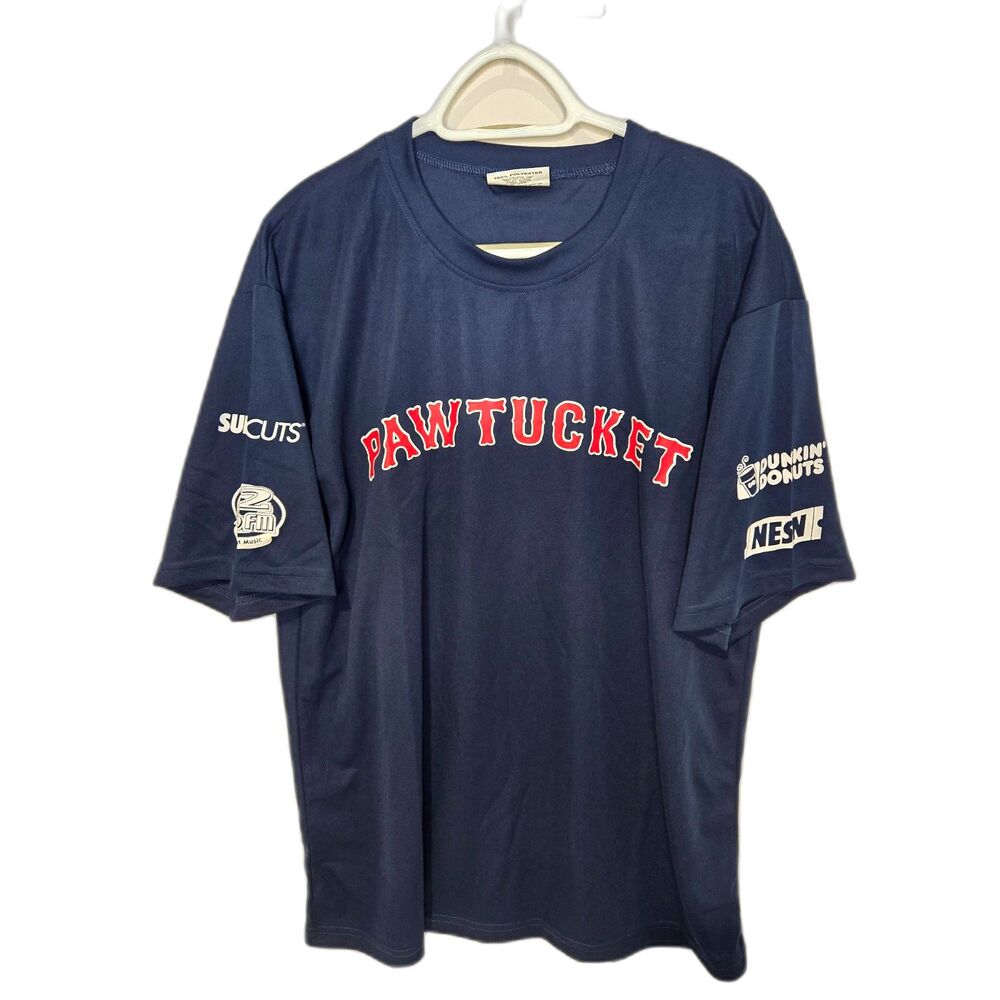 Pawtucket PawSox Baseball Promo Jersey | Coyote Promotions Men's Size XL | Blue